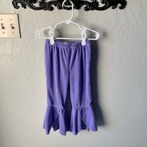 Bailey’s Blossoms Toddler Girl Velour Bell Bottoms